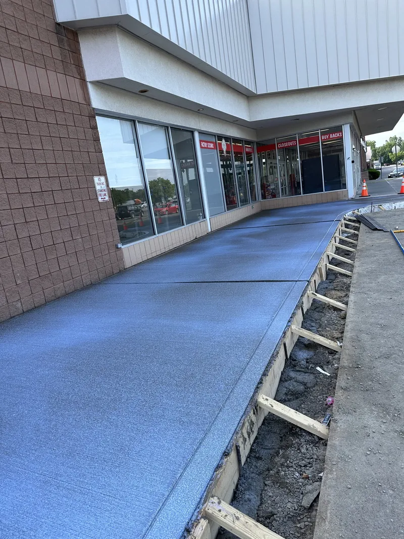 Precision Earth & Pipe construction project photo: Concrete Finishing