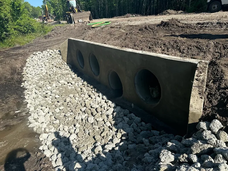 Precision Earth & Pipe construction project photo: Storm Drain Systems