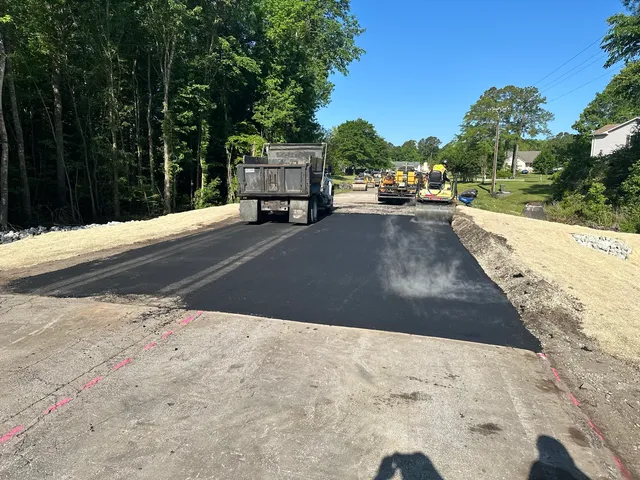 Precision Earth & Pipe underground utility job site