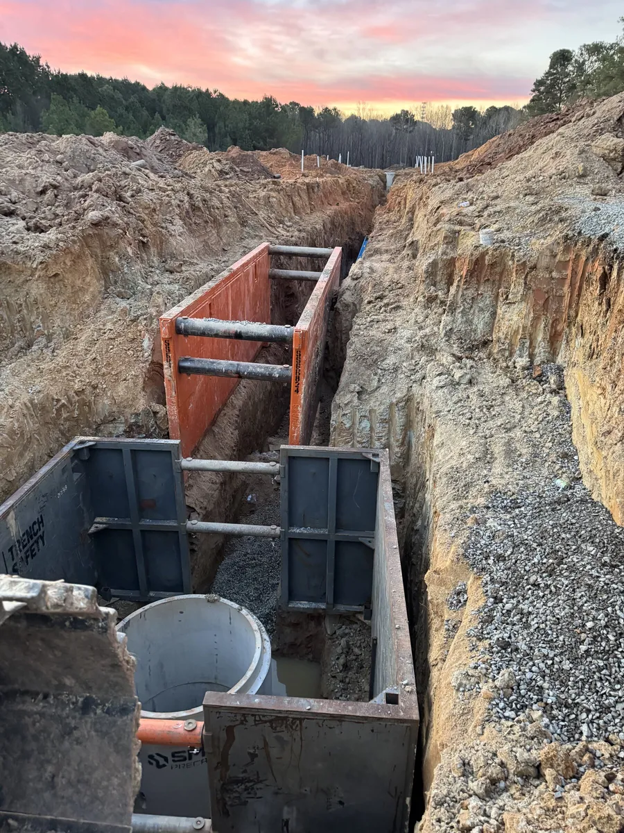 Precision Earth & Pipe construction project photo: Underground Structures